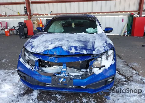 2019 Honda Civic Sport из США, поврежденный, VIN 2HGFC2F82KH523210